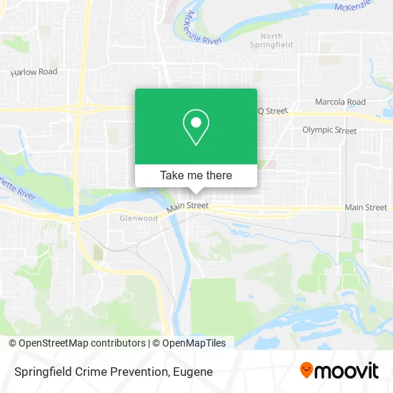 Springfield Crime Prevention map
