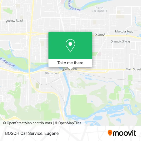 BOSCH Car Service map
