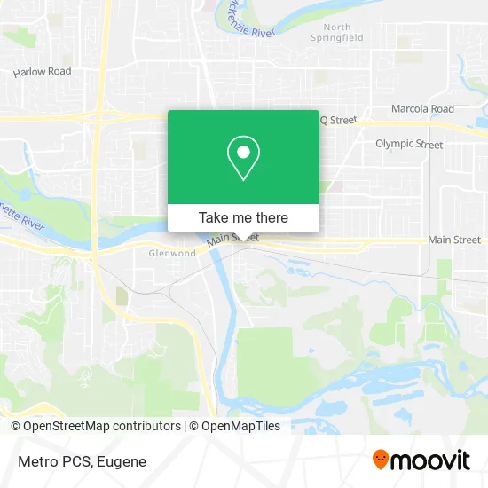 Mapa de Metro PCS