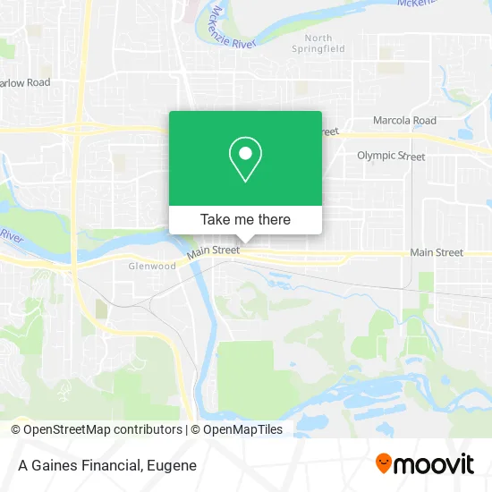 A Gaines Financial map