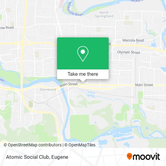 Atomic Social Club map