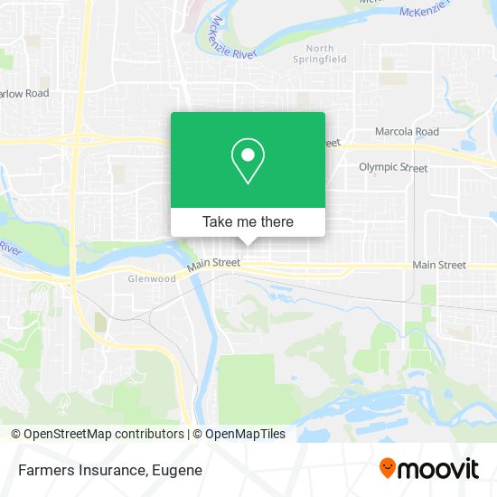 Mapa de Farmers Insurance