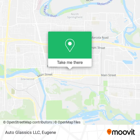 Auto Glassics LLC map