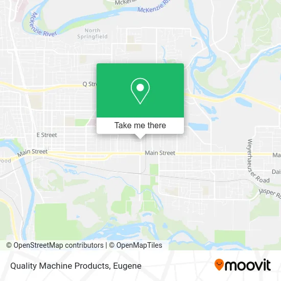 Quality Machine Products map