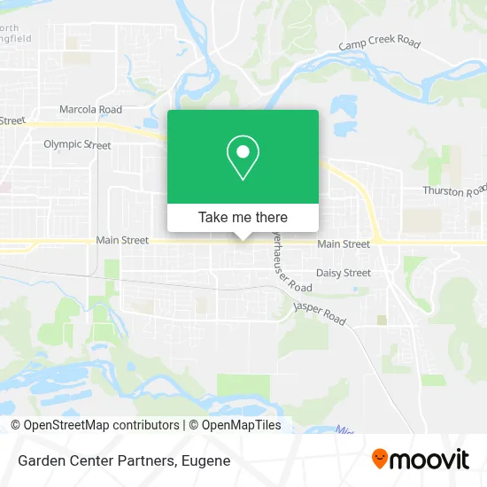 Garden Center Partners map