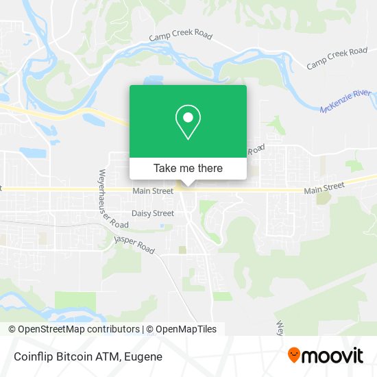 Mapa de Coinflip Bitcoin ATM