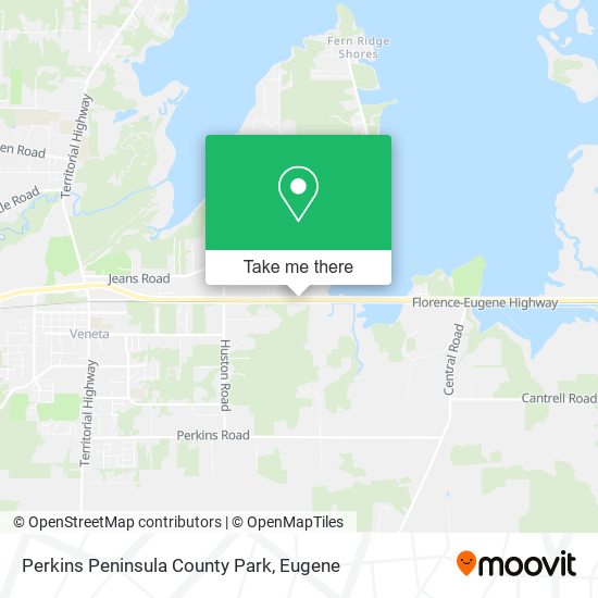 Mapa de Perkins Peninsula County Park