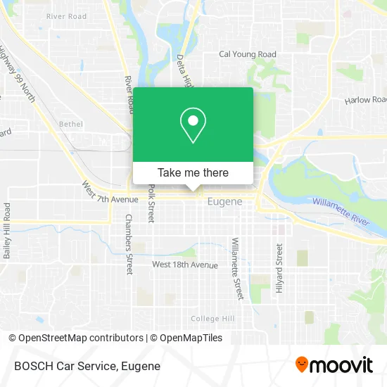 Mapa de BOSCH Car Service
