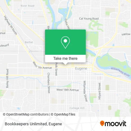 Mapa de Bookkeepers Unlimited