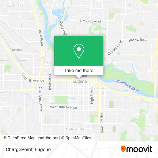 ChargePoint map