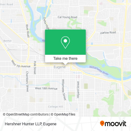 Mapa de Hershner Hunter LLP