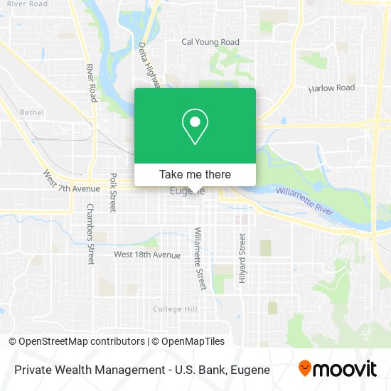 Private Wealth Management - U.S. Bank map