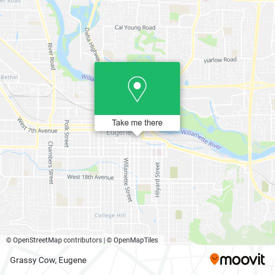 Mapa de Grassy Cow