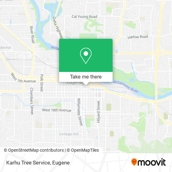 Karhu Tree Service map