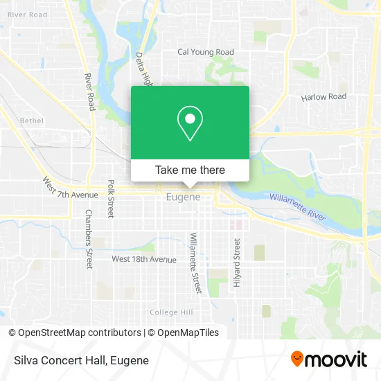 Mapa de Silva Concert Hall
