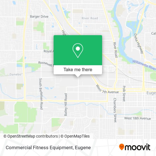 Commercial Fitness Equipment map