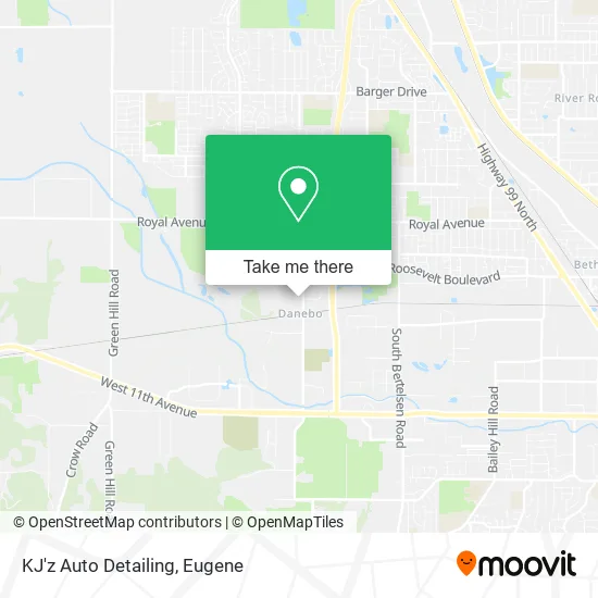 KJ'z Auto Detailing map