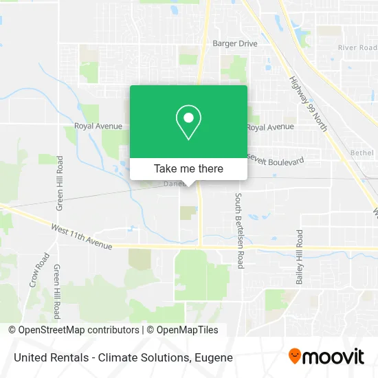 United Rentals - Climate Solutions map