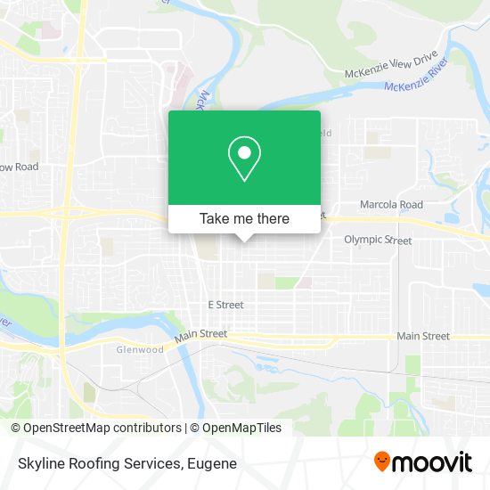 Mapa de Skyline Roofing Services