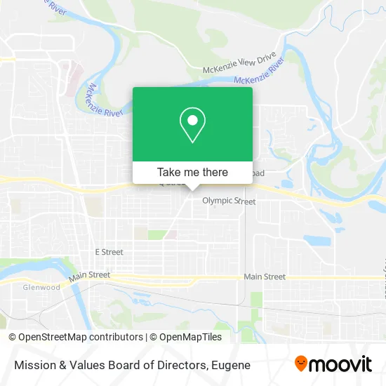 Mission & Values Board of Directors map