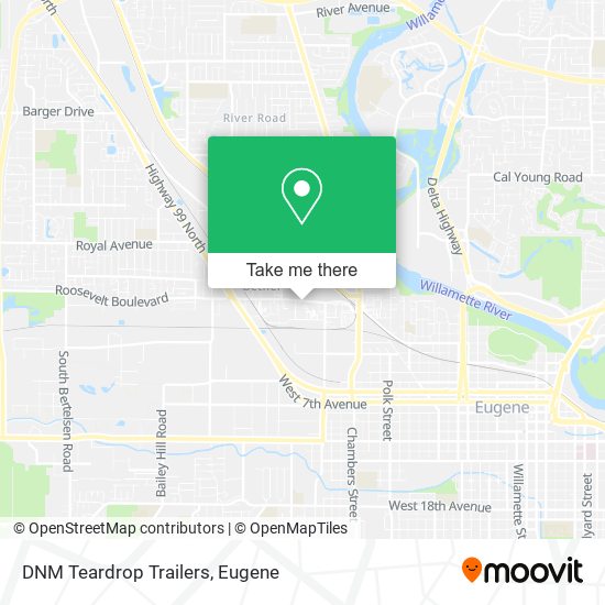 DNM Teardrop Trailers map