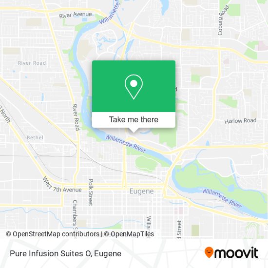 Pure Infusion Suites O map