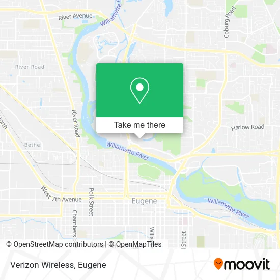 Verizon Wireless map