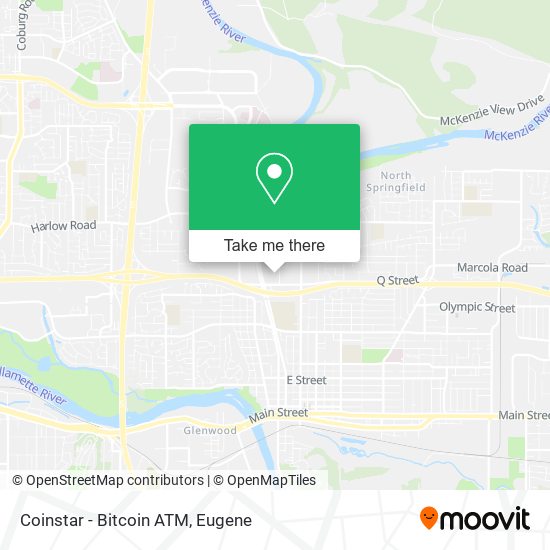 Coinstar - Bitcoin ATM map