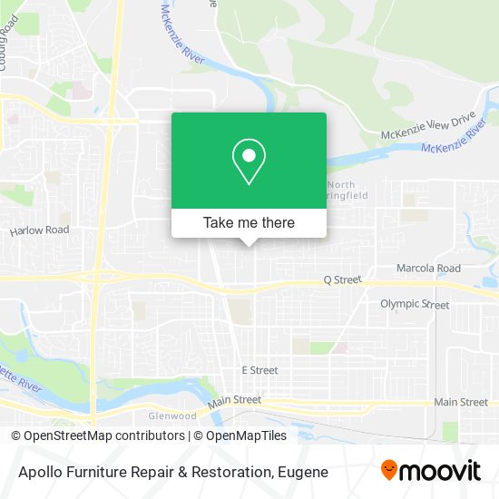 Apollo Furniture Repair & Restoration map