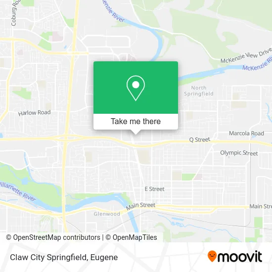 Claw City Springfield map
