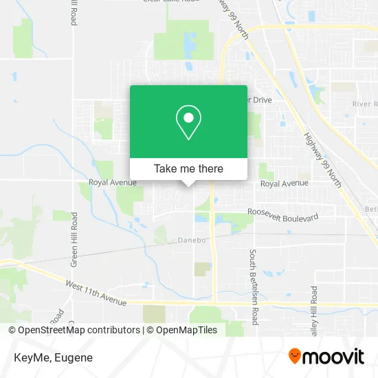 KeyMe map