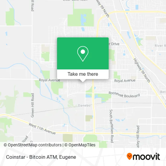 Coinstar - Bitcoin ATM map