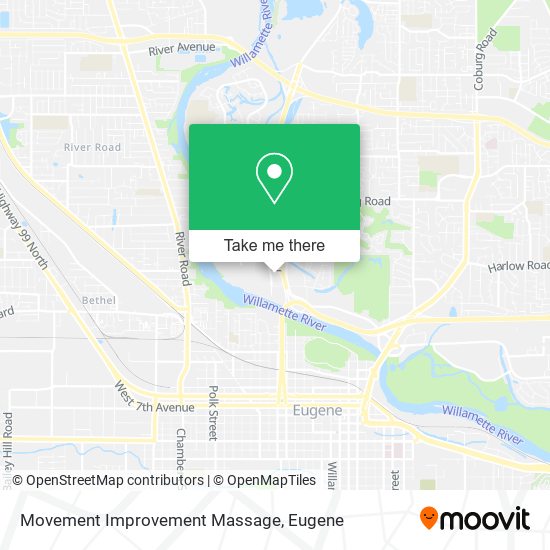 Mapa de Movement Improvement Massage