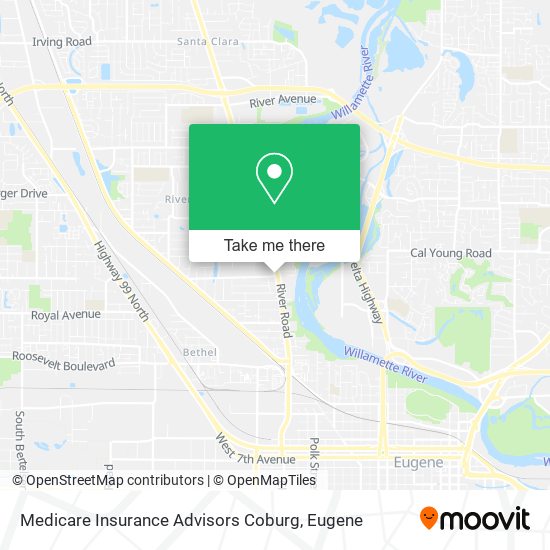 Medicare Insurance Advisors Coburg map