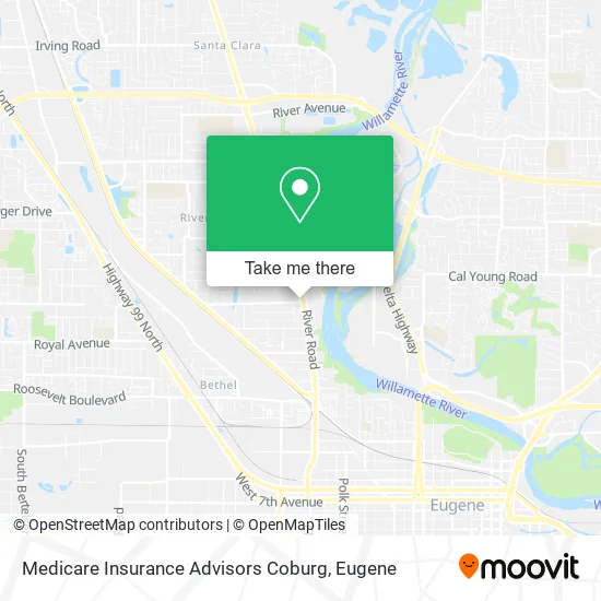 Medicare Insurance Advisors Coburg map