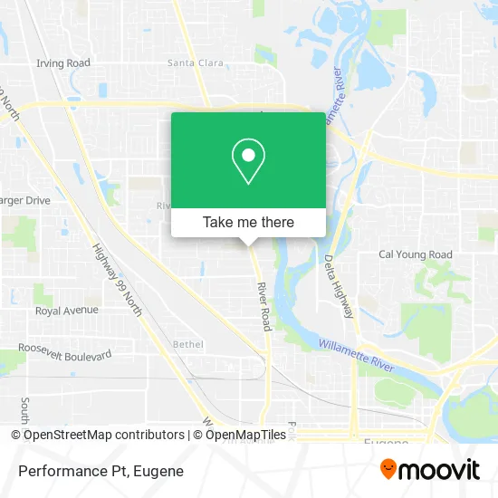 Performance Pt map