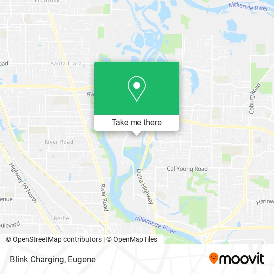 Blink Charging map