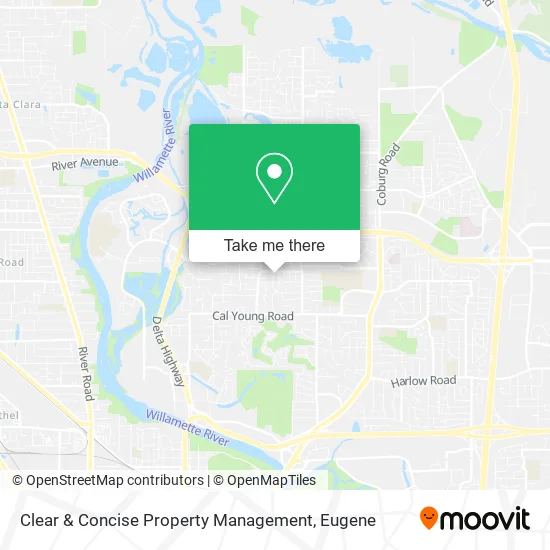 Mapa de Clear & Concise Property Management