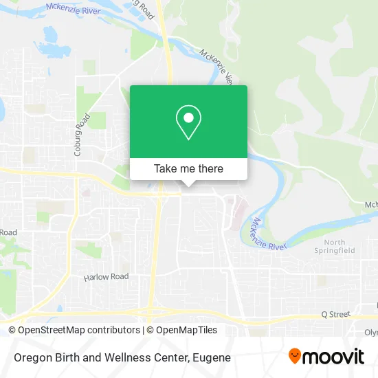Oregon Birth and Wellness Center map