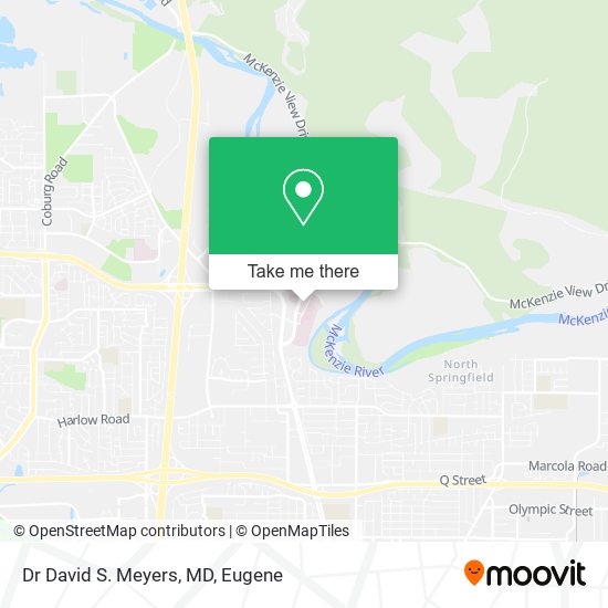Dr David S. Meyers, MD map