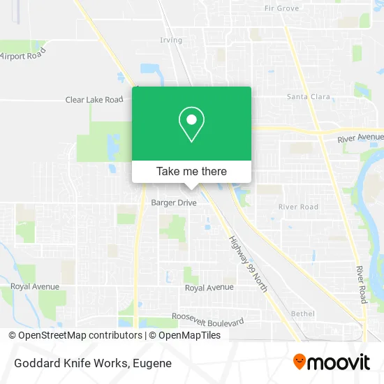 Goddard Knife Works map