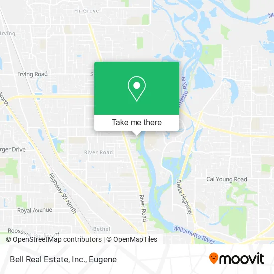 Mapa de Bell Real Estate, Inc.