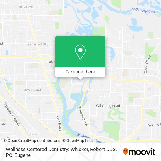 Wellness Centered Dentistry: Whicker, Robert DDS, PC map