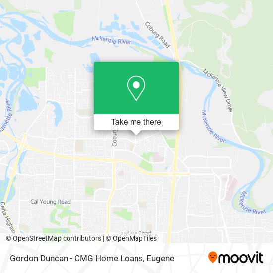Gordon Duncan - CMG Home Loans map