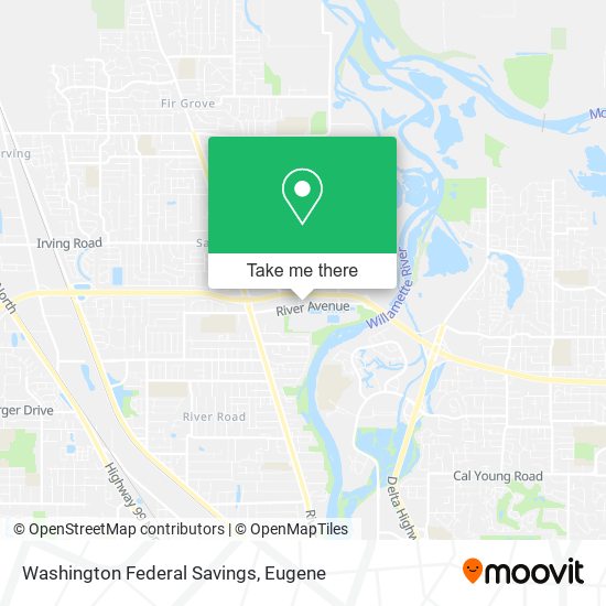 Washington Federal Savings map