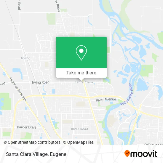 Mapa de Santa Clara Village