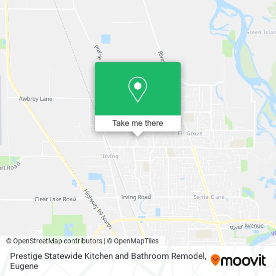 Mapa de Prestige Statewide Kitchen and Bathroom Remodel
