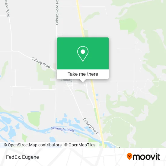 Mapa de FedEx