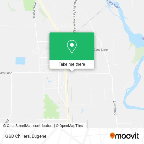 G&D Chillers map