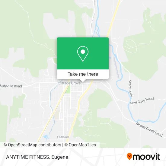 ANYTIME FITNESS map
